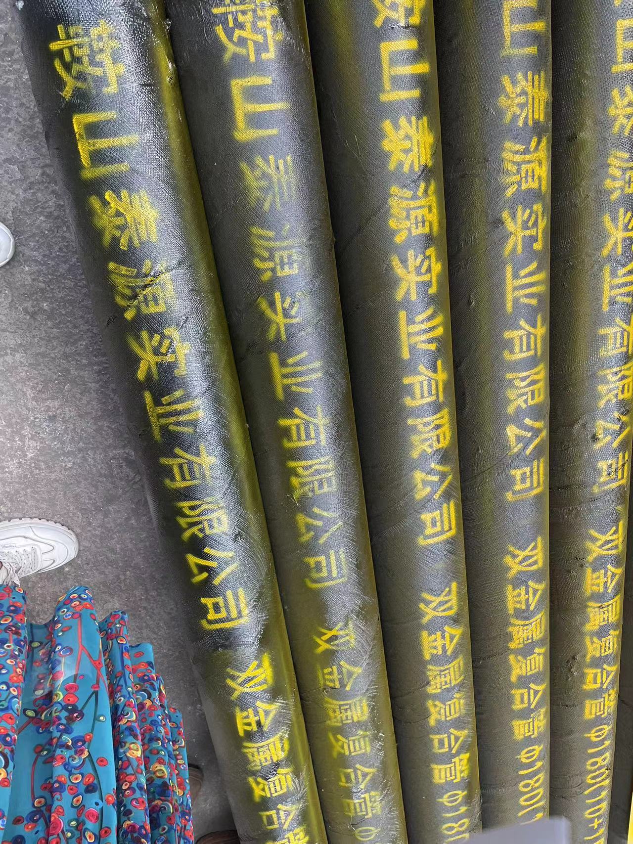 出口非洲雙金屬復合耐磨管道(圖3)